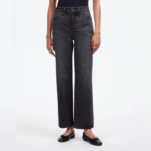 Madewell The Perfect Vintage Wide-Leg Crop Jean - Picture 2 of 12